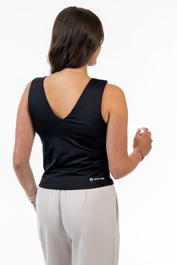 Black Wear Two Ways Vest - Image 4